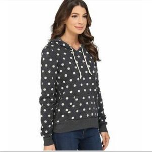 Alternative Apparel Polka Dot Sweatshirt-Medium
